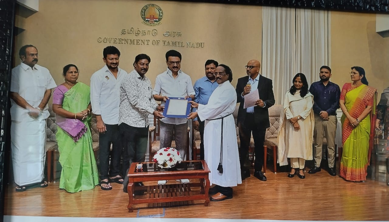 Home page 3 - Anbagam with Chief minister